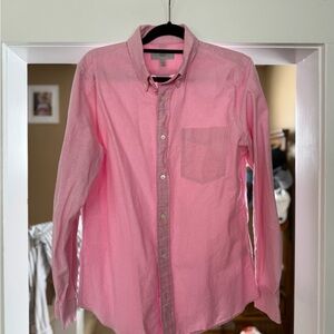 Jack Spade Bleeker Street Large Men's Pink Button-Up Shirt